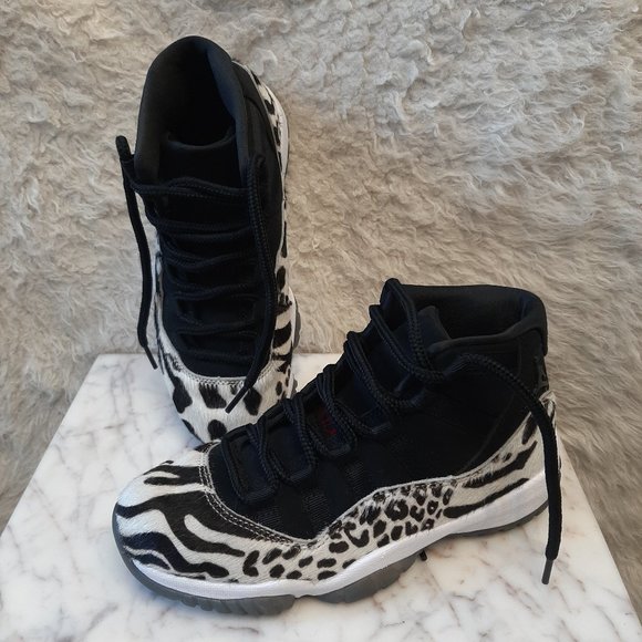 Air Jordan Women's  Retro 11 (W) 'Animal Instinct' Shoes - Picture 1 of 6